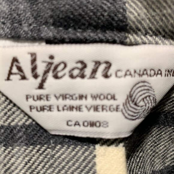 VINTAGE ALJEAN WOOL PLAID PLEATED KILT SKIRTS SIZE 32 - Picture 9 of 9